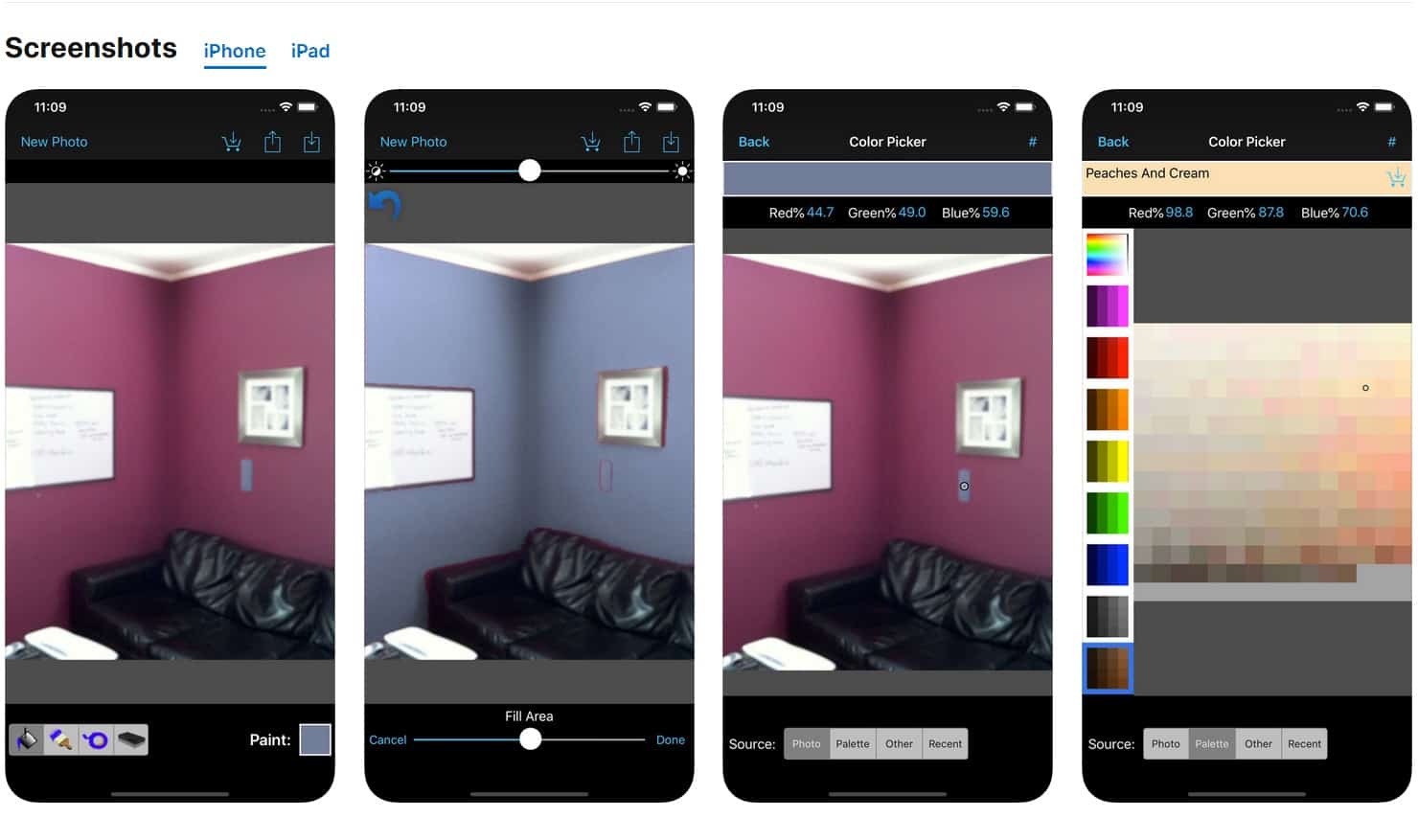Room приложение. Колор приложение. Paint app. House Paint app. Выбор цвета в приложении Сток.